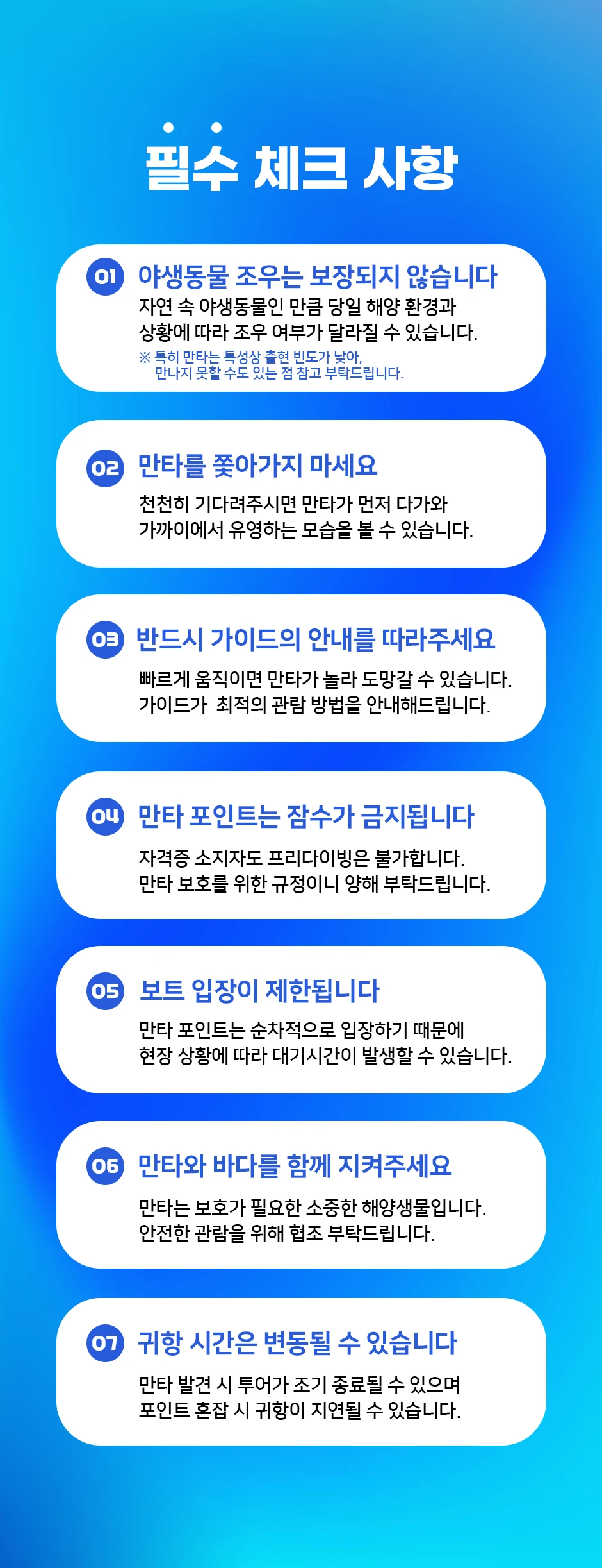 투어 안내