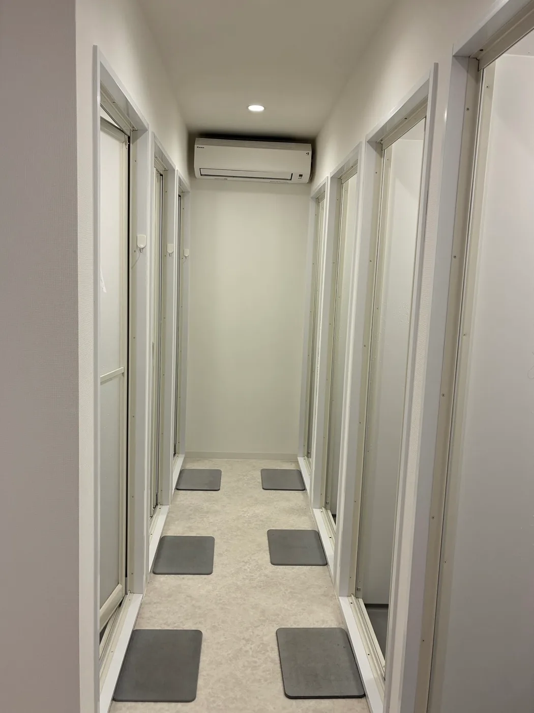 Shower facilities